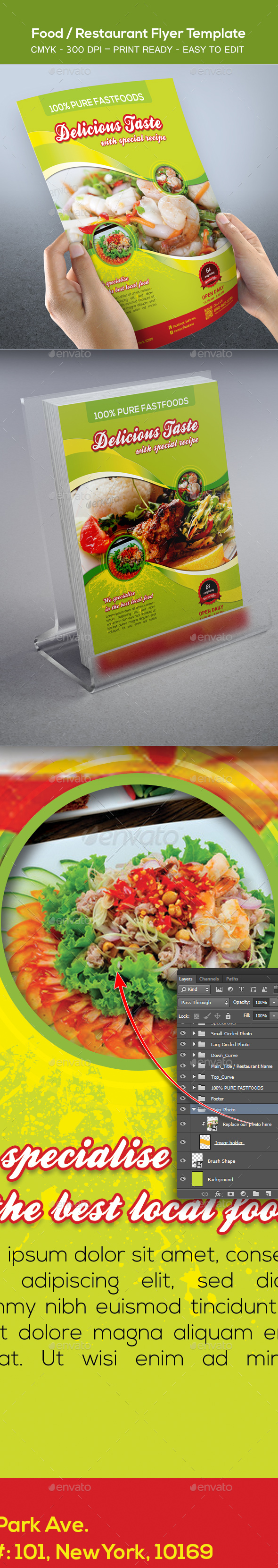 Food / Restaurant Flyer Template