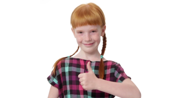 Redhead pigtail thumbs marriage
