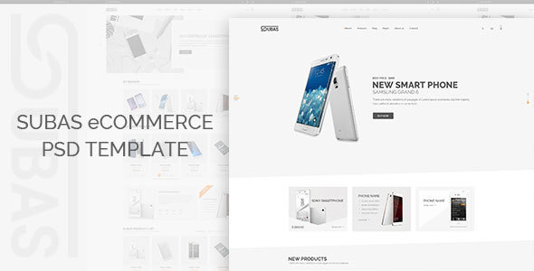 Subas - eCommerce PSD Template