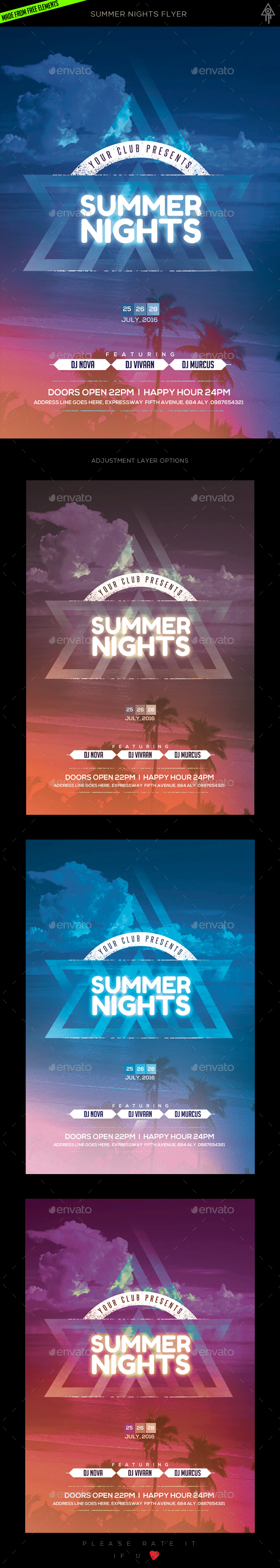 Summer Nights Flyer