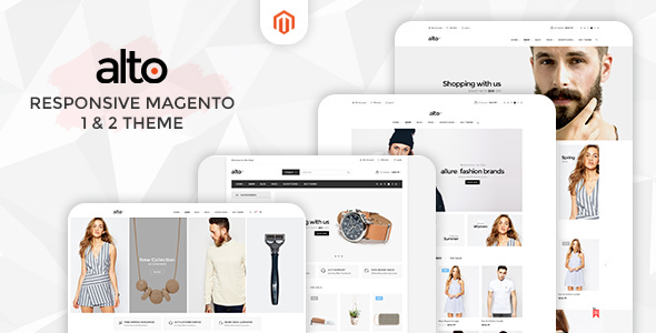 Alto - Responsive Magento 1 & 2 Theme