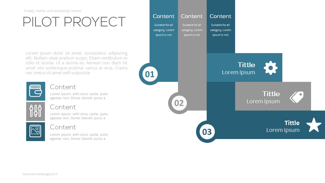PILOT Proyect powerpoint template by Melongem | GraphicRiver