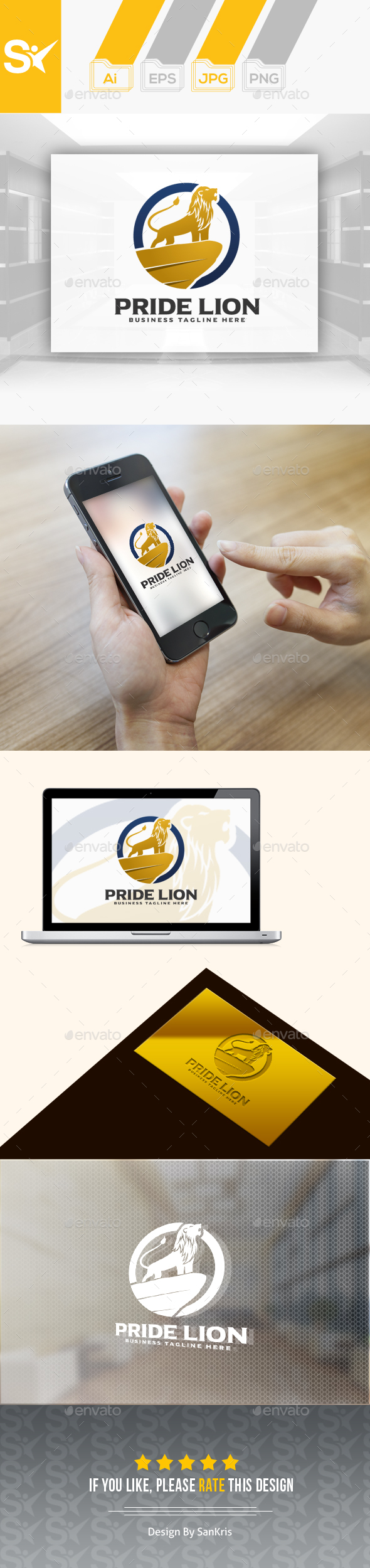 Pride Lion Logo