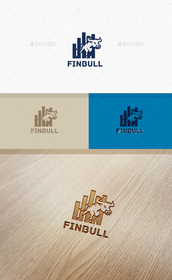 Financial Bull Logo