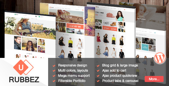 Rubbez- WooCommerce & Corporate Responsive Theme