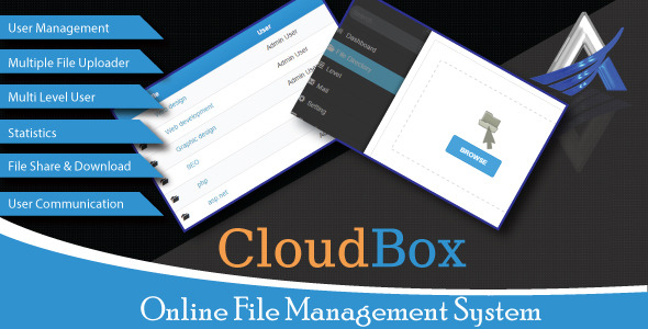 CloudBox - Online File Management System