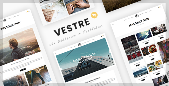 Vestre is a clean and minimal Wordpress theme for Photography site and Magazine site. Built with the latest Wordpress technology. Vestre support responsive lay
