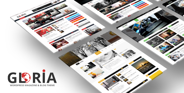 Gloria - Responsive News Magazine Newspaper WordPress Theme