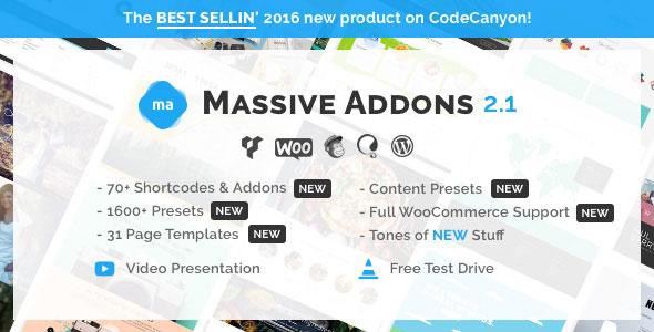Massive Addons for Visual Composer