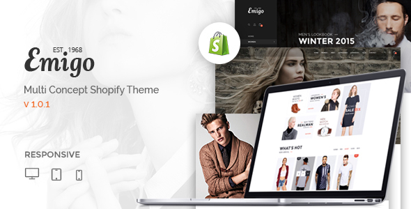 Emigo - Multi Concept Shopify Theme