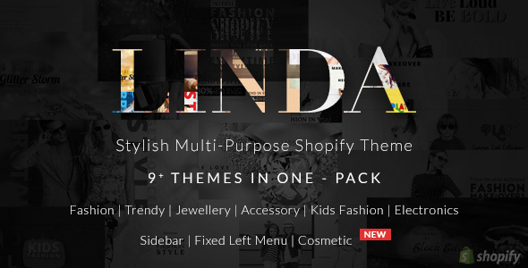Shopify Fashion Multi purpose Theme - Linda
