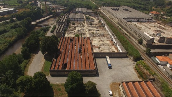 VideoHive Railway near the River Crossing Abandoned Factory 17017341 VideoHive Railway near the River Crossing Abandoned Factory 17017341
