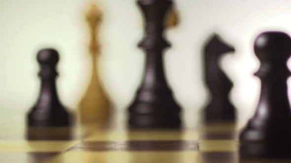 VideoHive White Chess Player Knocks Down The Black King With His Piece 17018558 VideoHive White Chess Player Knocks Down The Black King With His Piece 17018558