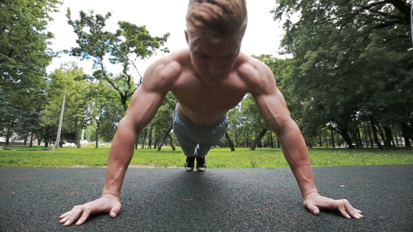 VideoHive Sportsman Doing Push-ups On The Floor Beautiful Inflated Torso 17033201 VideoHive Sportsman Doing Push-ups On The Floor Beautiful Inflated Torso 17033201