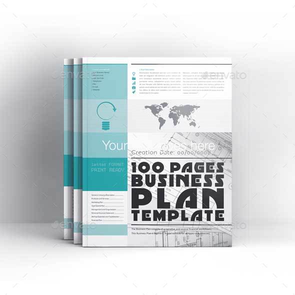 Pages templates business plan