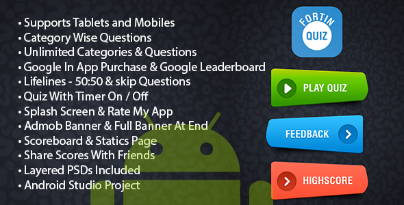 Fortin Quiz Application