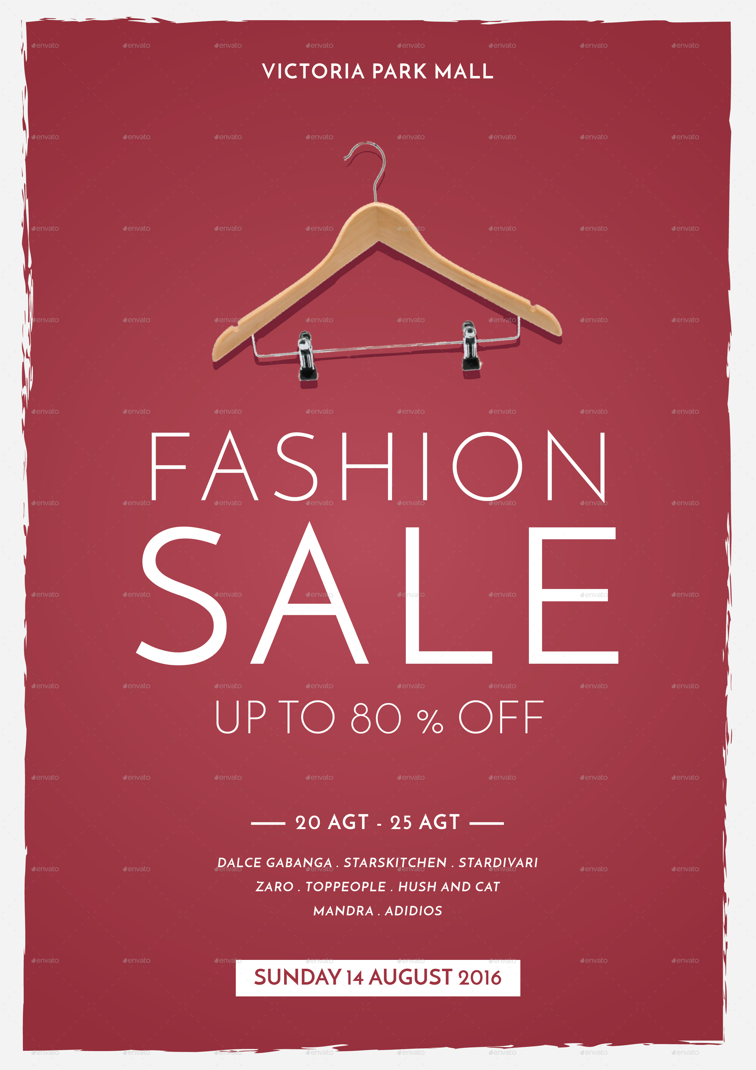 Fashion Sale Flyer by tokosatsu GraphicRiver