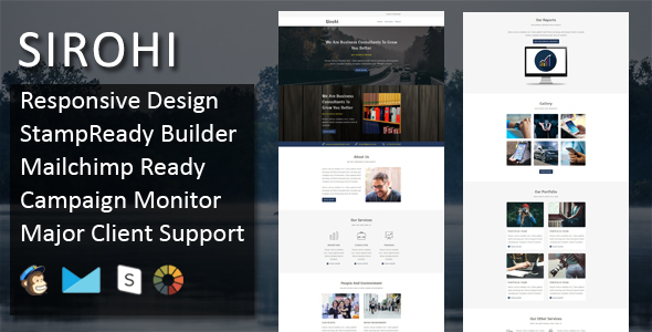 Themeforest SIROHI - Multipurpose Responsive Email Template + Stampready Builder 17101445
