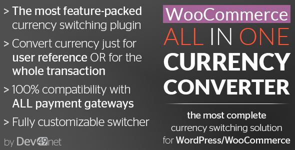 WooCommerce All in One Currency Converter 2.7