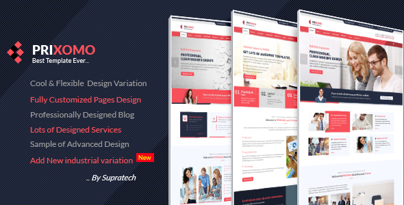 Prixomo - Responsive Multi-Purpose Joomla Theme