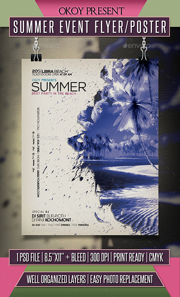 Summer Event Flyer / Poster