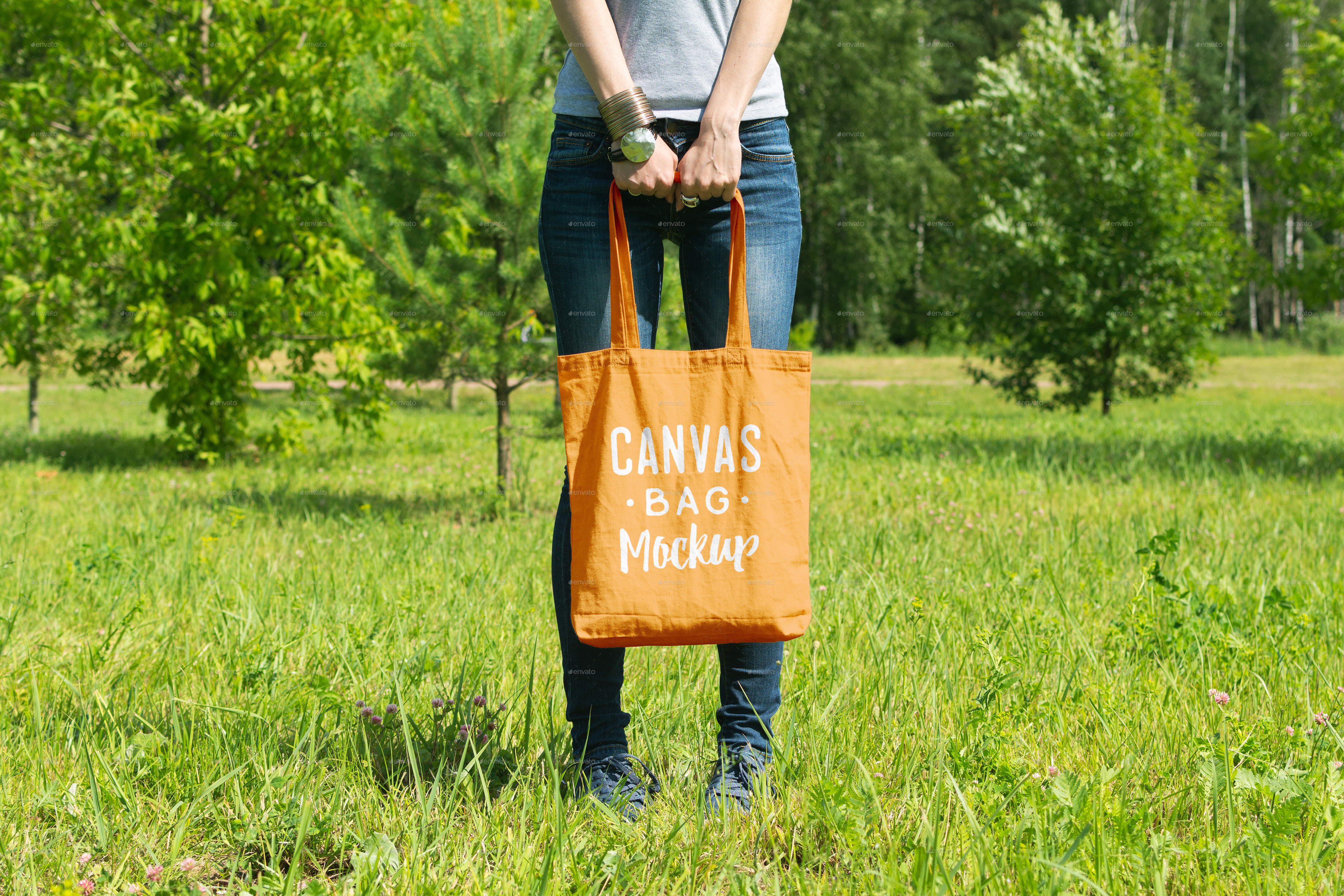 Download Canvas Bag Mockup by bulbfish | GraphicRiver
