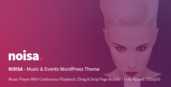 Noisa - WordPress Music & Events Theme