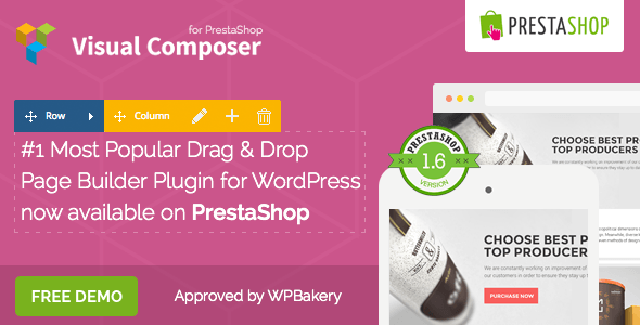 Visual Composer: Page Builder for Prestashop