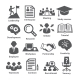 Business Management Icons. Pack 20.
