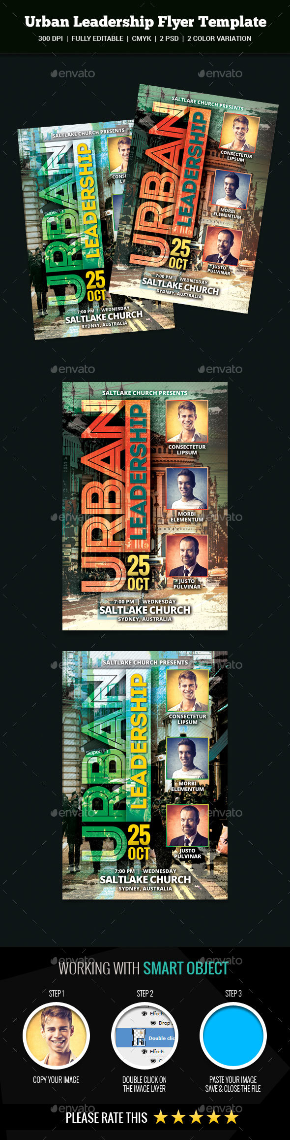 Urban Leadership Church Flyer