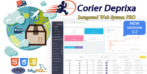 Courier Deprixa Pro - Integrated Web system v3.2