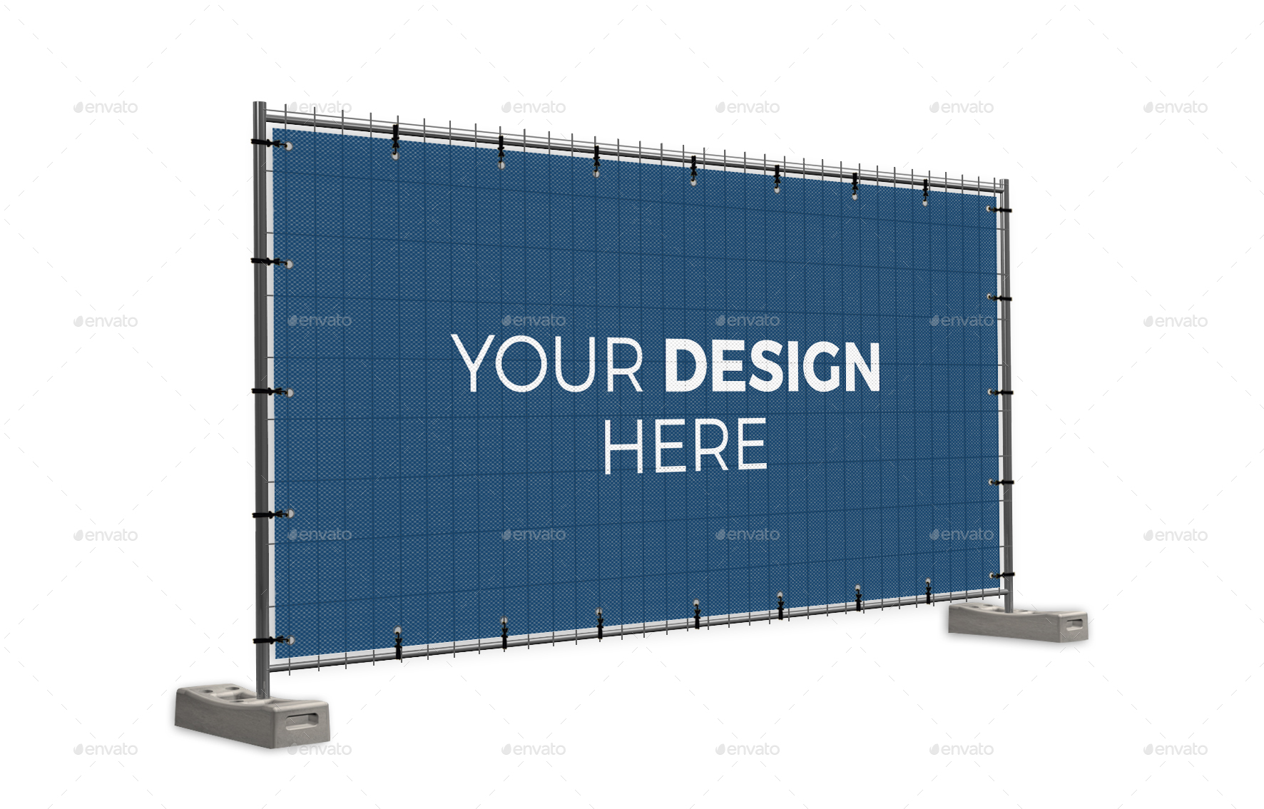 Download Building Fence Banner Mockup Set by ViewpointMediaBE | GraphicRiver