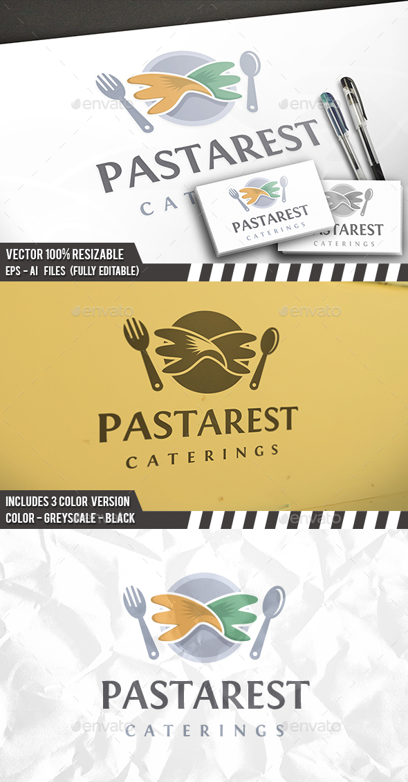 Pasta Restaurant Logo