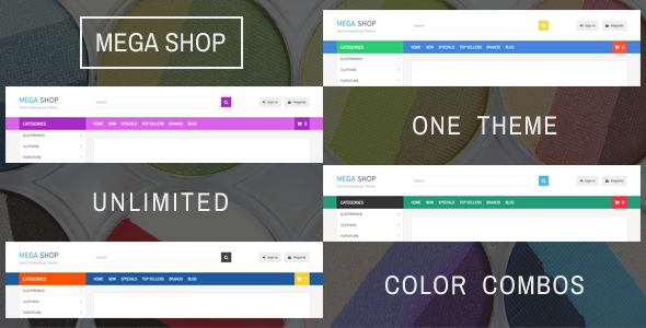 MegaShop - Prestashop Theme