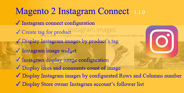 Magento 2 Instagram Connect