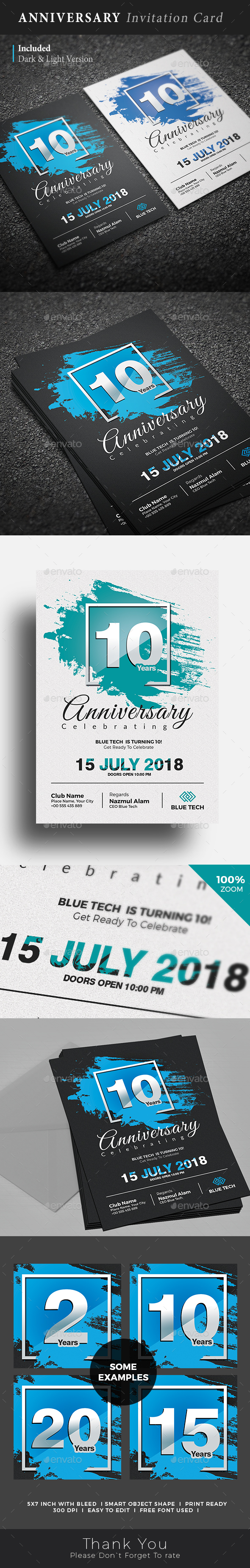 Anniversary Invitation