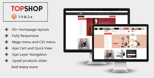 Topshop - Premium Multipurpose Magento 2 &1.9 Theme