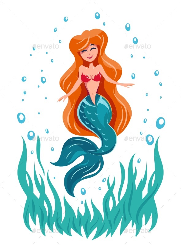 Mermaid Fairy Tale Marine Character