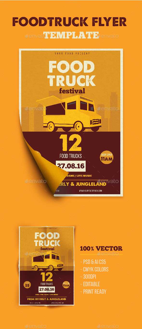 Food Truck Flyer