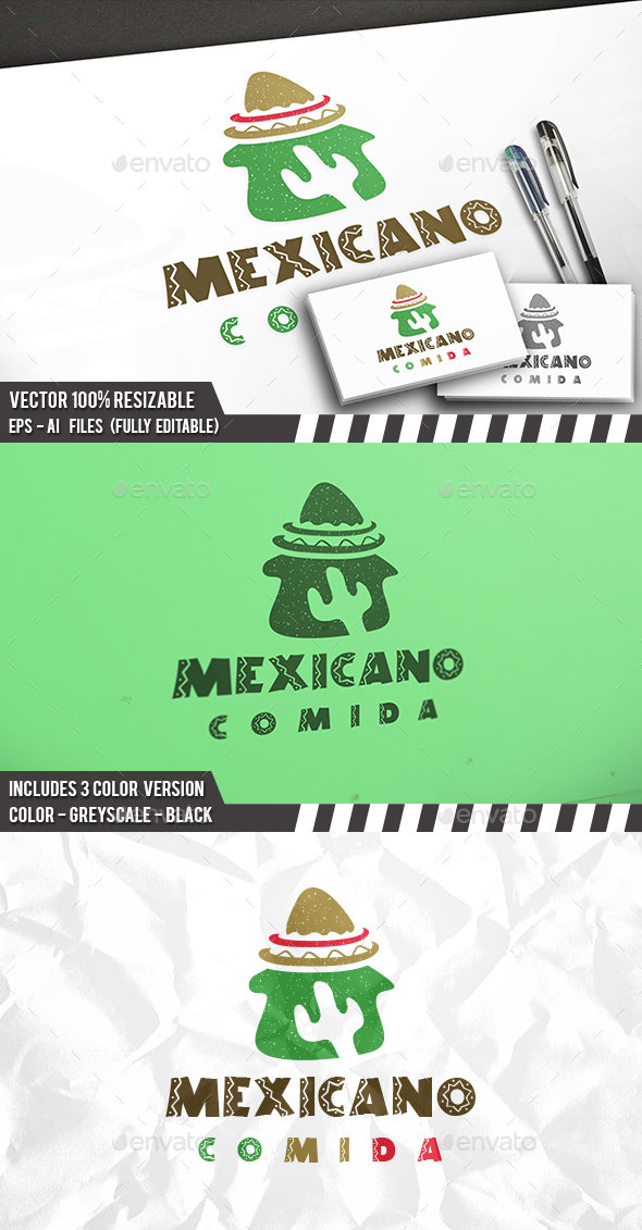 Mexican Food Logo