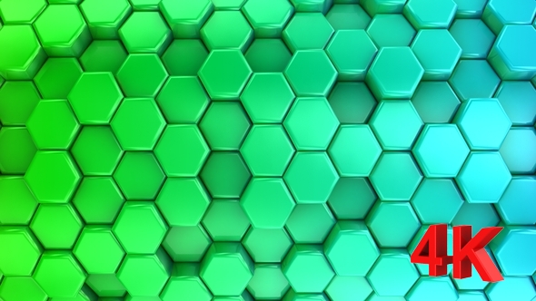 VideoHive Animated Colored Honeycombs 17430713 VideoHive Animated Colored Honeycombs 17430713