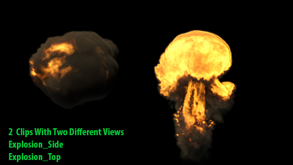 VideoHive Big Explosion 17437817 VideoHive Big Explosion 17437817