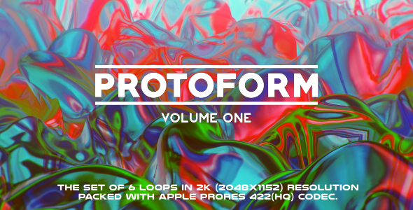 VideoHive Protoform Loops Volume One 6 Pack 17442972 VideoHive Protoform Loops Volume One 6 Pack 17442972
