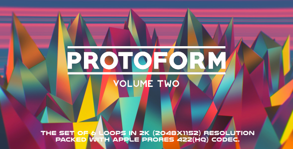 VideoHive Protoform Loops Volume Two 6 Pack 17443097 VideoHive Protoform Loops Volume Two 6 Pack 17443097