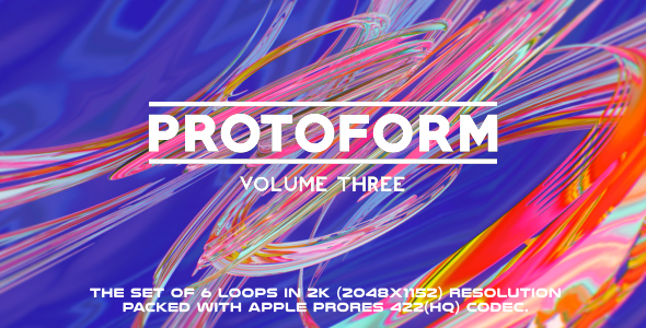 VideoHive Protoform Loops Volume Three 6 Pack 17443177 VideoHive Protoform Loops Volume Three 6 Pack 17443177