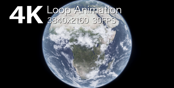VideoHive Planet Earth Loop Animation 1 17446729 VideoHive Planet Earth Loop Animation 1 17446729