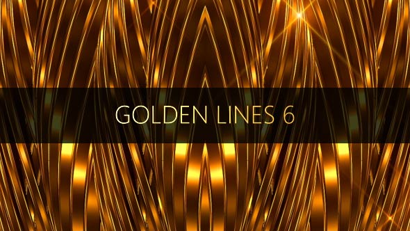 VideoHive Golden Lines 6 17448743 VideoHive Golden Lines 6 17448743