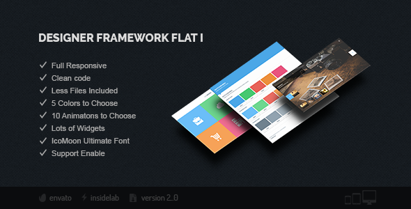 Designer Framework Flat I