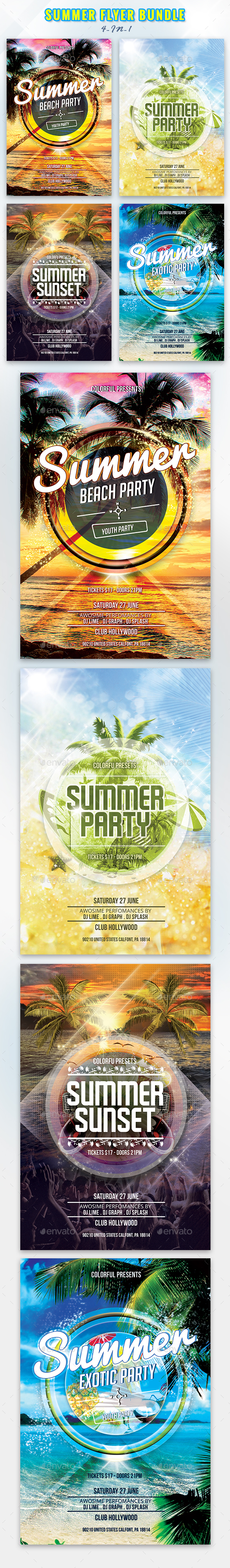 Summer Flyer Bundle