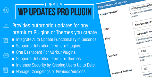 Automatic Updates for Premium Plugins & Themes